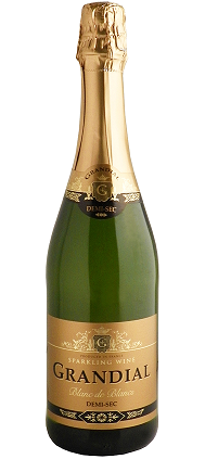 GRANDIAL SPARKLING WINE DEMI-SEC 11% 75CL-0