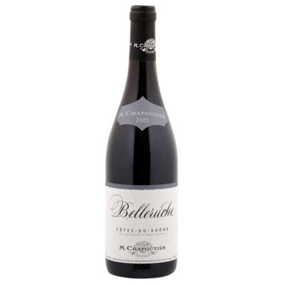 M.CHAPOUTIER COTES DU RHONE BELLERUCHE ´21 14% vol 75CL-0