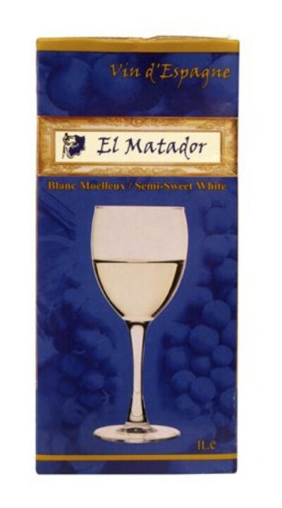 EL MATADOR BLANCO 11% 1L TETRA-0