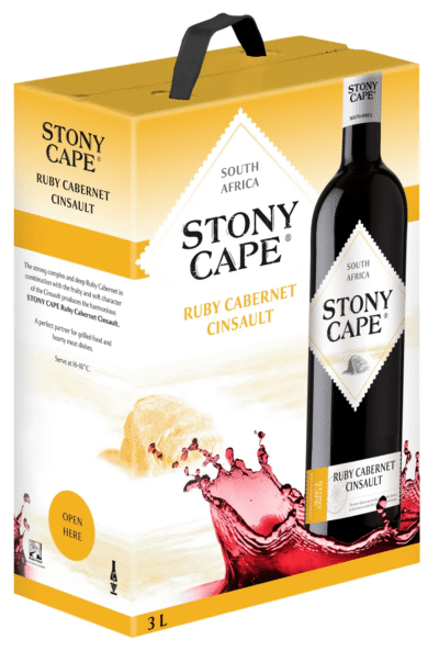 Stony Cape Ruby Cabernet Cinsault 13% 300cl BIB-0