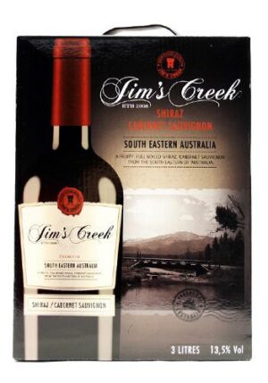 Jims Creek Shiraz Cabernet Sauvignon 13,5% 300cl BIB-0