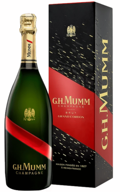 G.H. Mumm Grand Cordon Rouge Brut 12% 75CL BOX-0