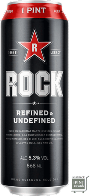 Saku Rock 5,3% vol PINT 56,8CL x 24-0