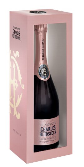 CHARLES HEIDSIECK ROSE RESERVE12% 75CL BOX-0