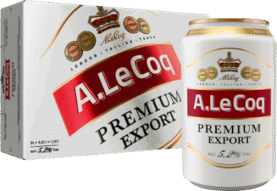 A. Le Coq Premium 5,2% vol 33CL x 24-0