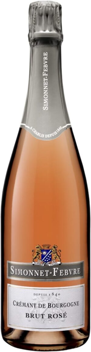 SIMONNET-FEBVRE CREMANT ROSE12% vol 75CL-0