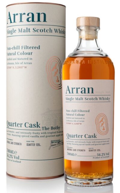 ARRAN QUARTER CASK SINGLE MALT SCOTCH WHISKY 56,2% 70CL TUUBIS-0