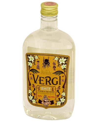 Vergi White Caribbean Rum 37,5% 50cl PET-0