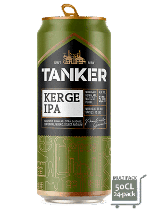 Tanker Premium Kerge IPA 5,2% vol 50CL x 24-0