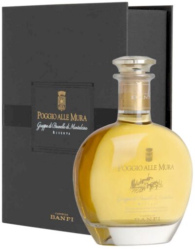 BANFI GRAPPA POGGIO ALLE MURA RISERVA 45% 50CL BOX-0