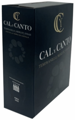 Cal Y Canto Tempranillo Merlot Syrah 13,5% vol 300cl BIB-0