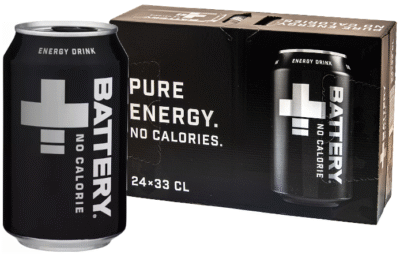 Battery No Calories Energy Drink 33CL x 24-0