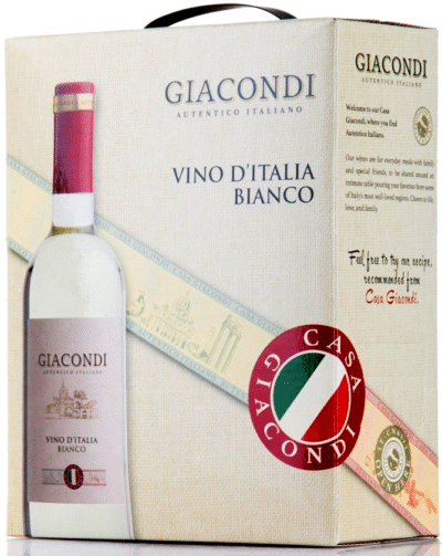 Giacondi Vino D'Italia Bianco 11,5% vol 300cl BIB-0
