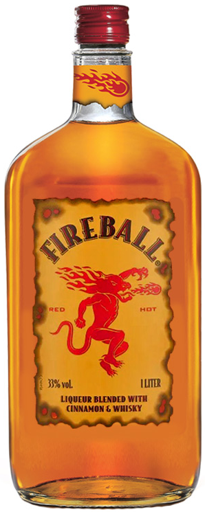 Fireball Cinnamon & Whisky 33% vol 100cl -0