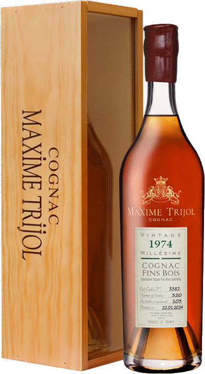 Maxime Trijol Fins Bois Vintage 1974 40% vol BOX 70CL-0